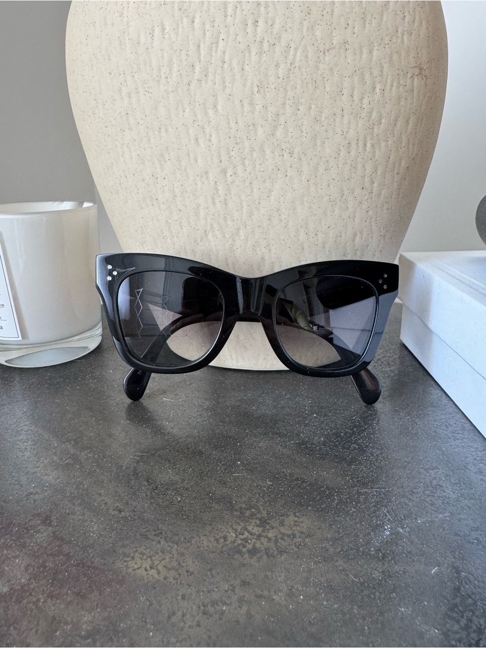 Celine Catherine CL4004IN Black Sunglasses